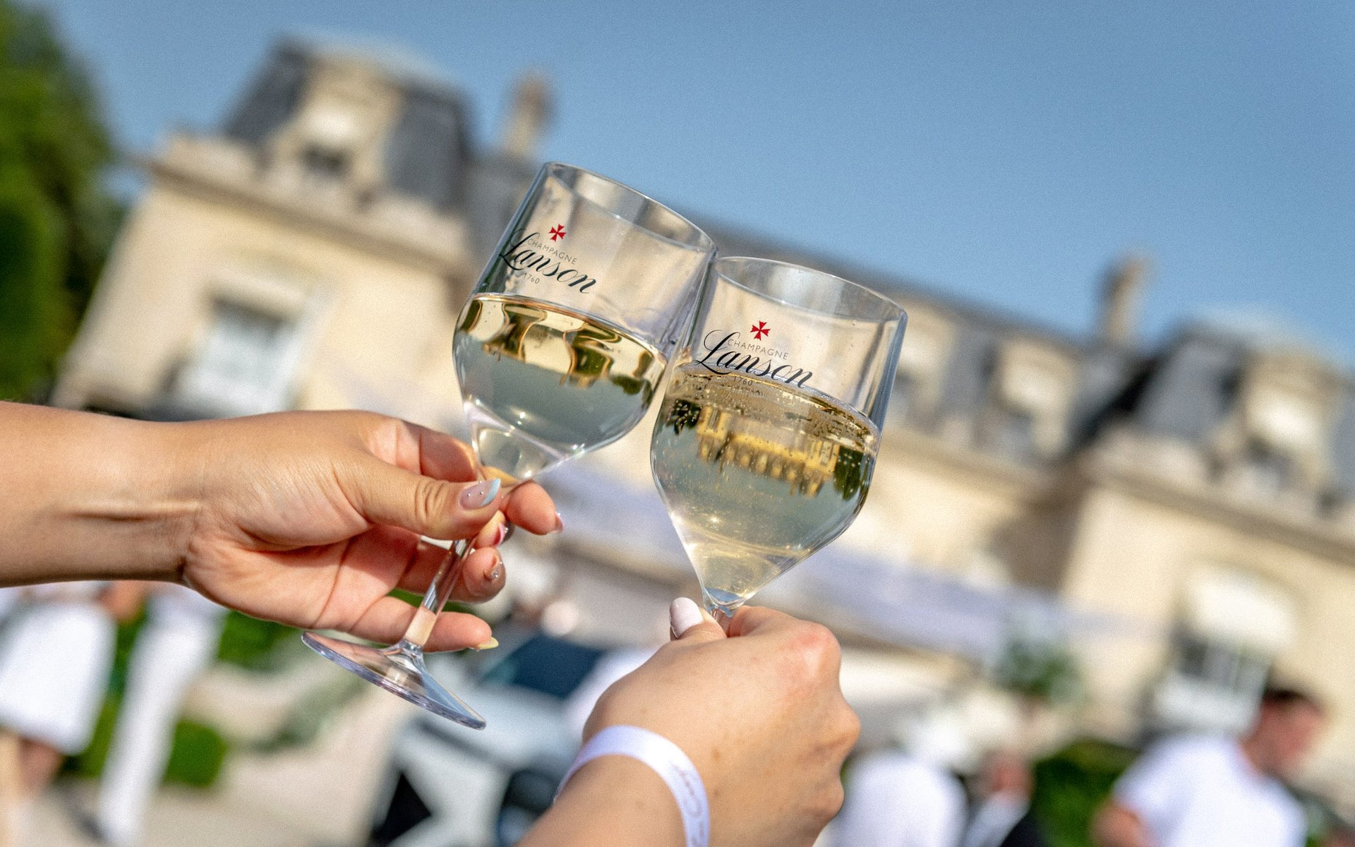 ランソン・シャンパーニュ2杯