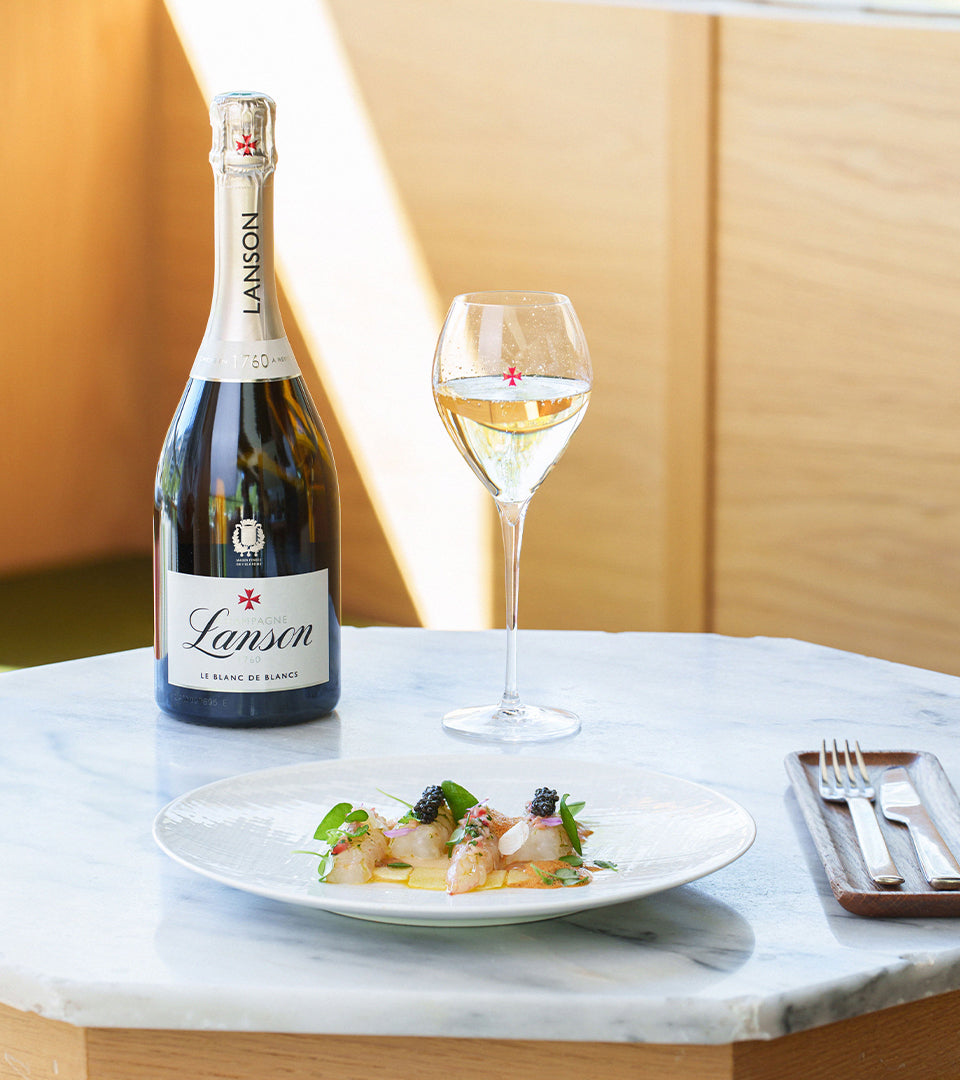 Visuel éditorial maison Lanson