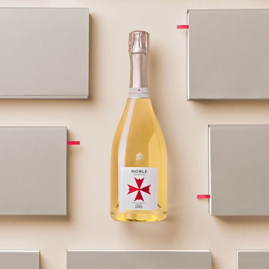 Lanson champagne bottle