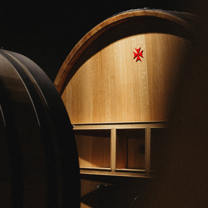 Champagne Lanson Fässer