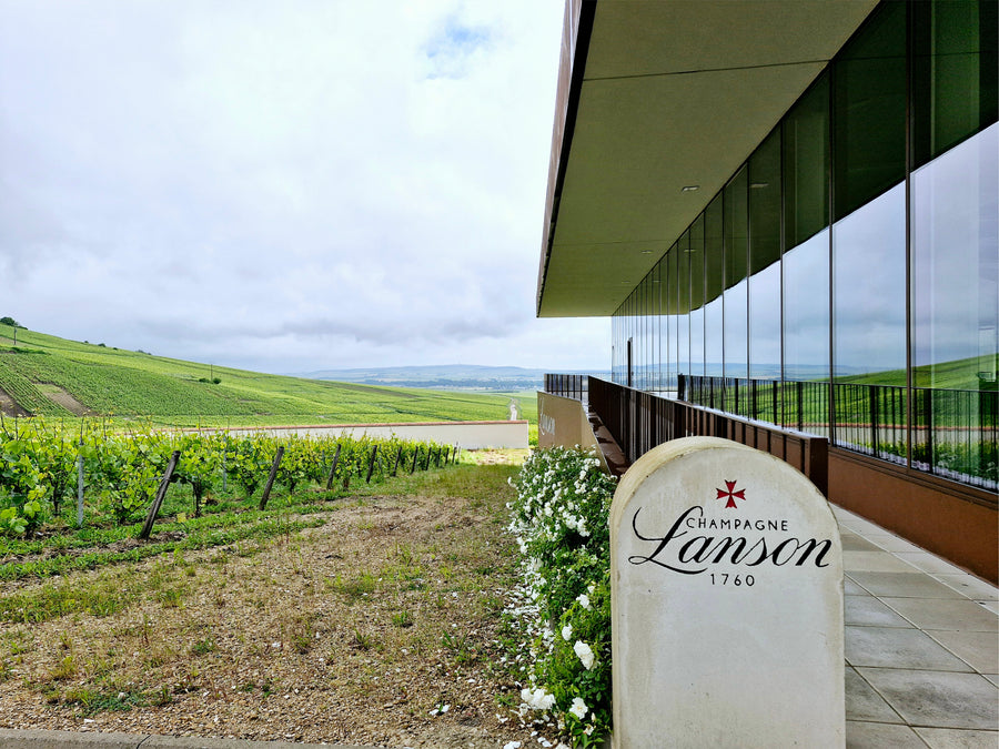 Lanson Champagner-Flasche