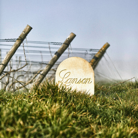 Lanson champagne bottle