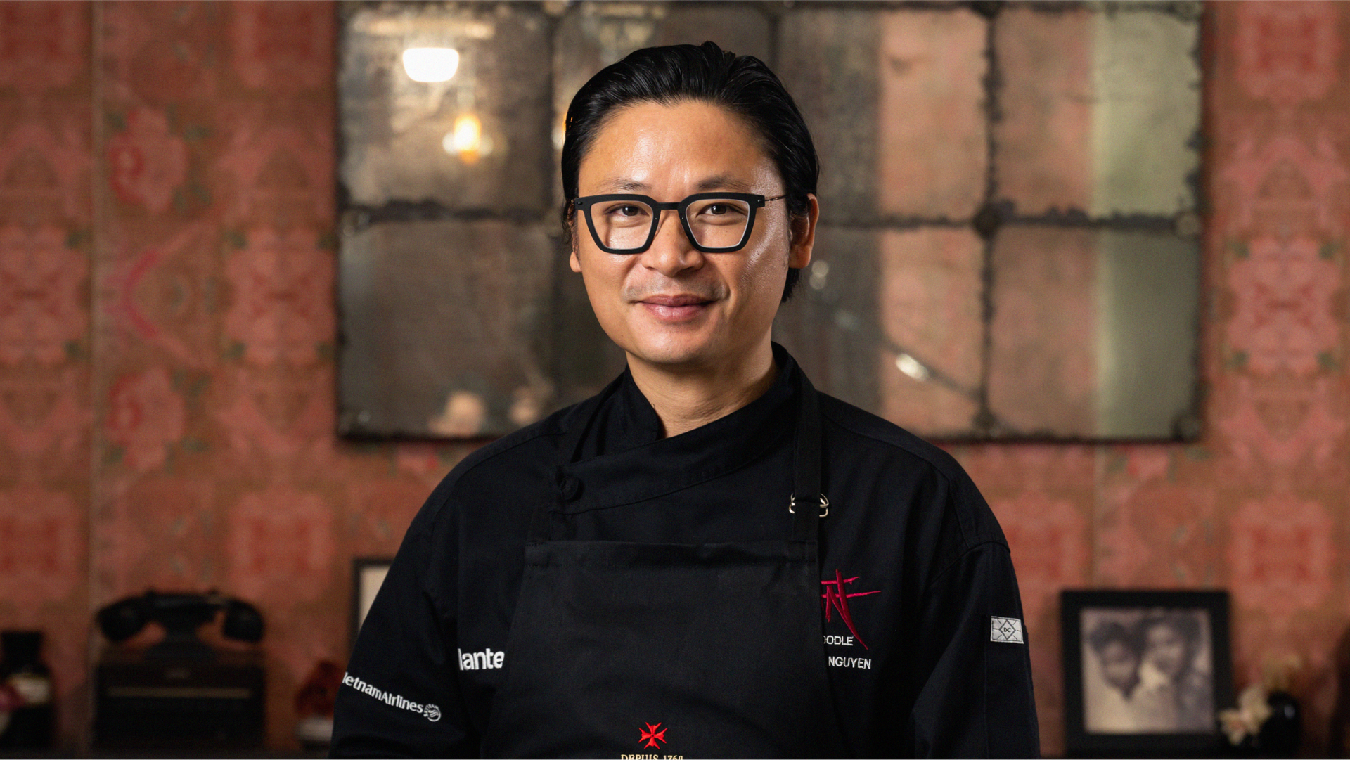 Retrato del chef Luke Nguyen