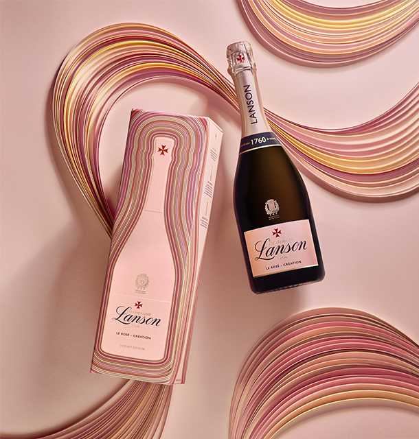 Visuel éditorial maison Lanson