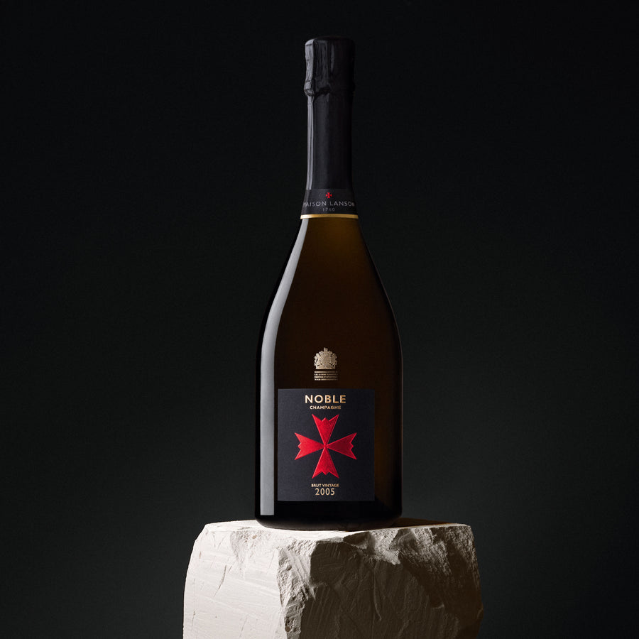 Bottiglia di champagne Lanson