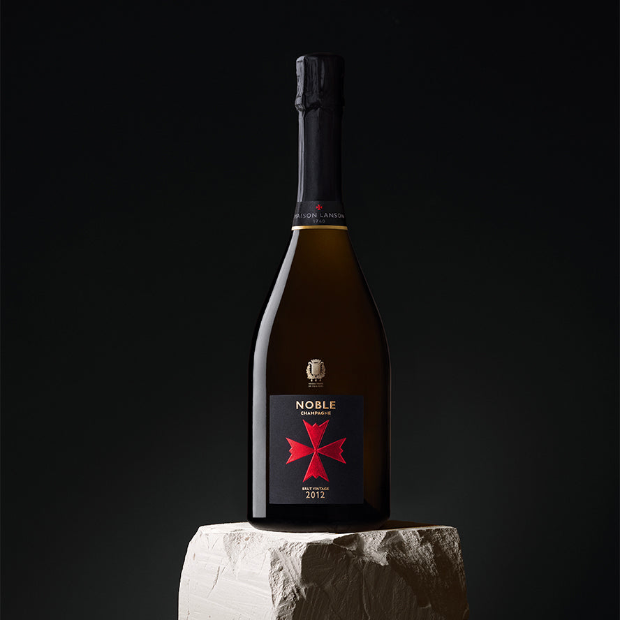 Bouteille de champagne Lanson
