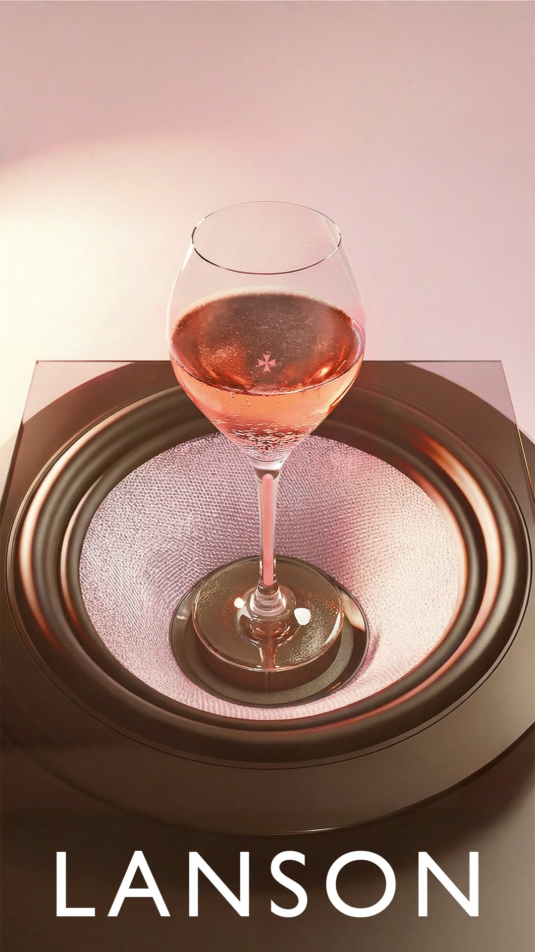 Visuel éditorial maison Lanson