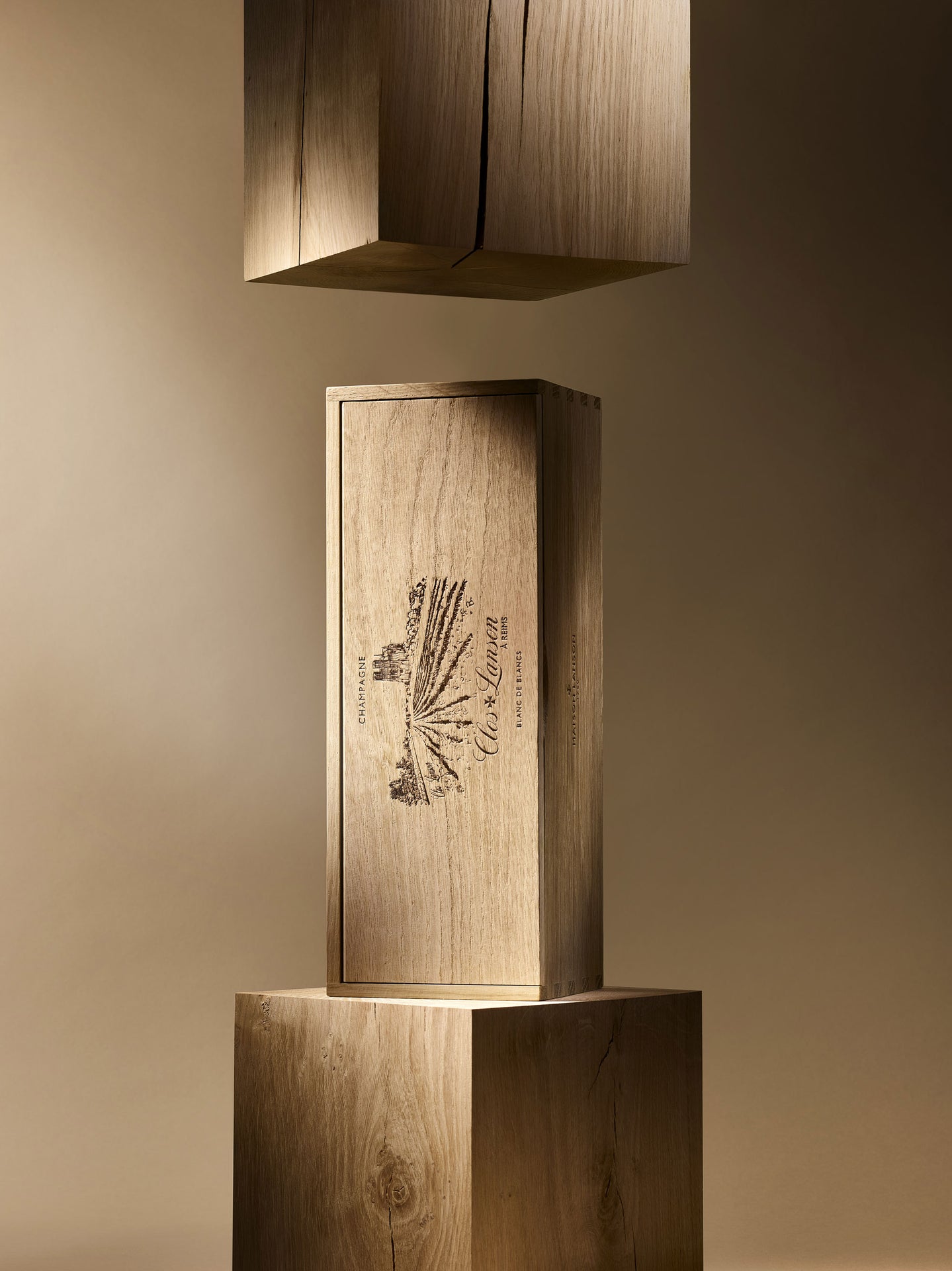 Visuel éditorial maison Lanson