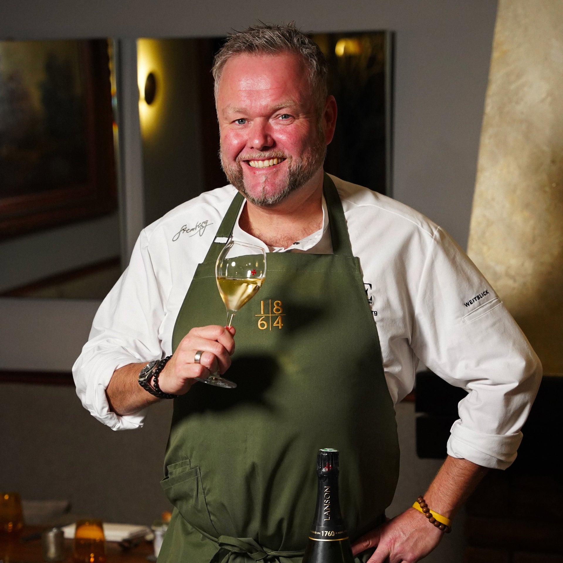 Chef Sasha Stemberg - Ambassadeur Champagne Lanson