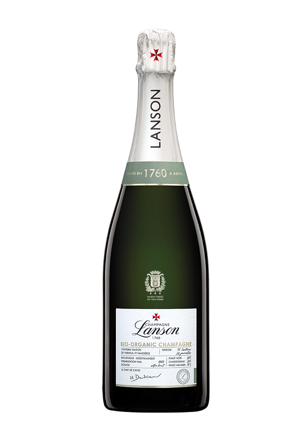 Lanson-Flasche