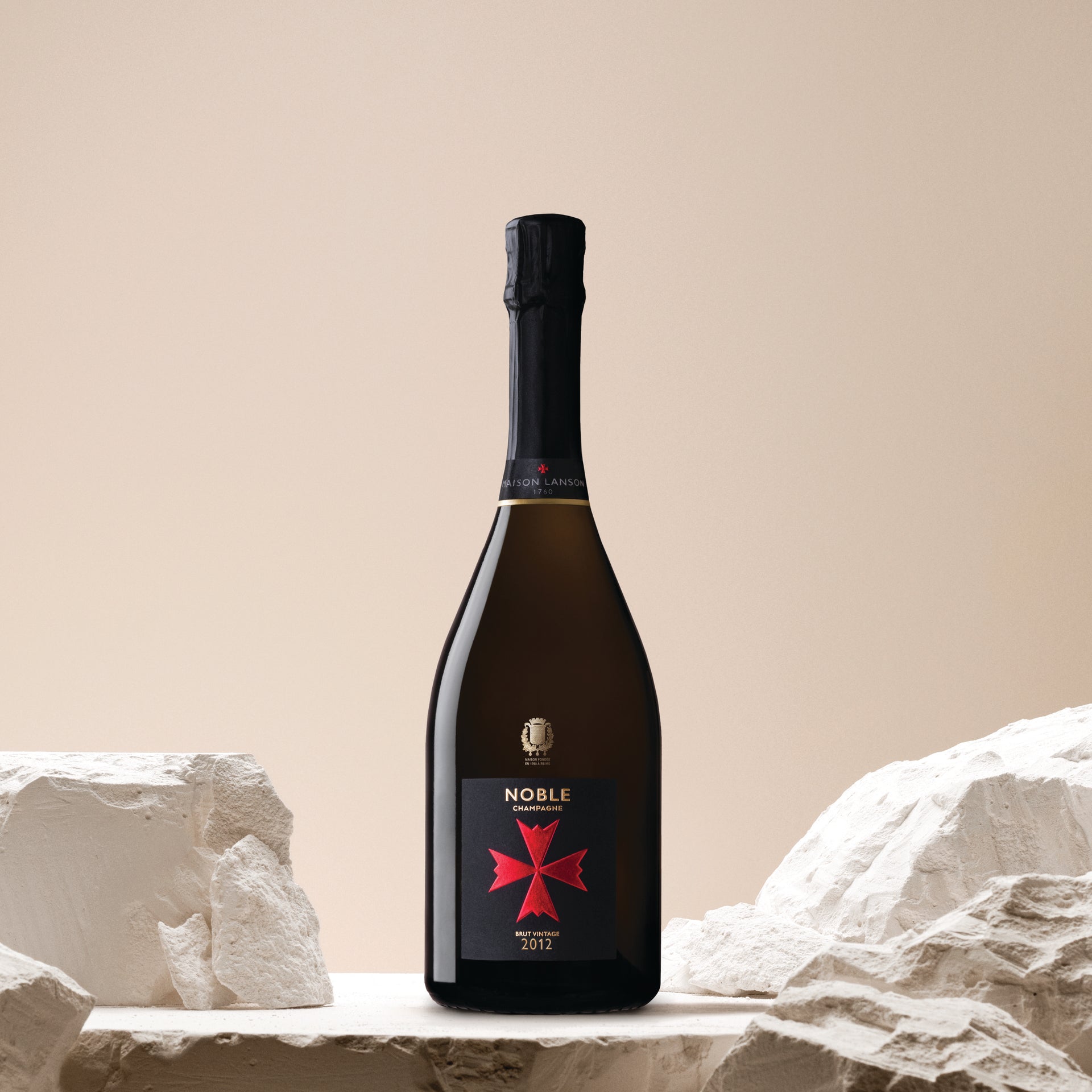 Seau à Champagne Lanson Noble Cuvée En étain Massif - Argenté - Neuf